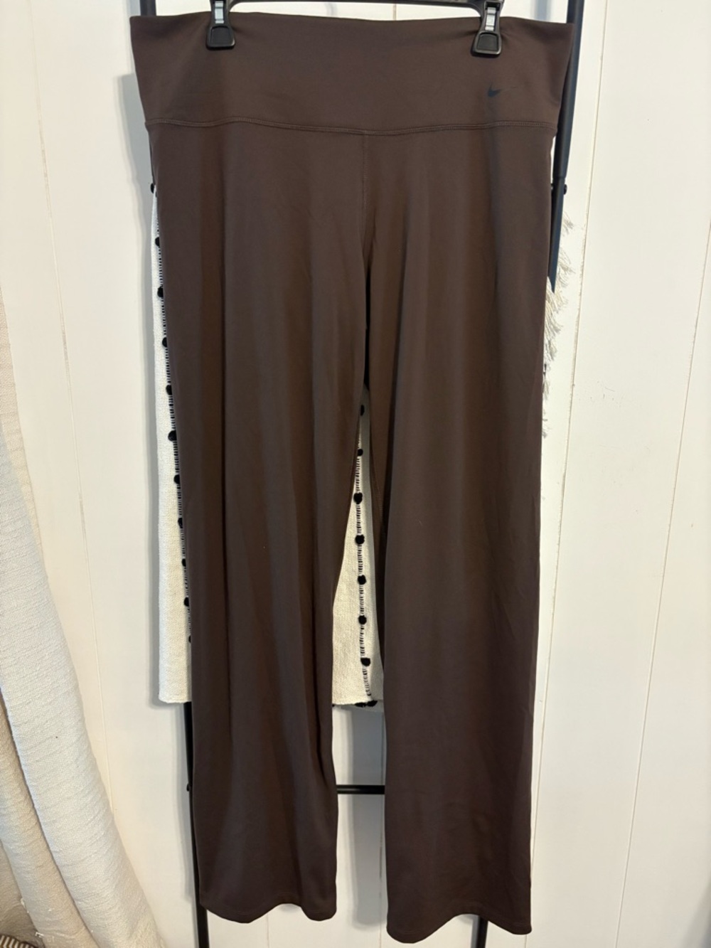 Nike Brown Wide-Leg Yoga Pants